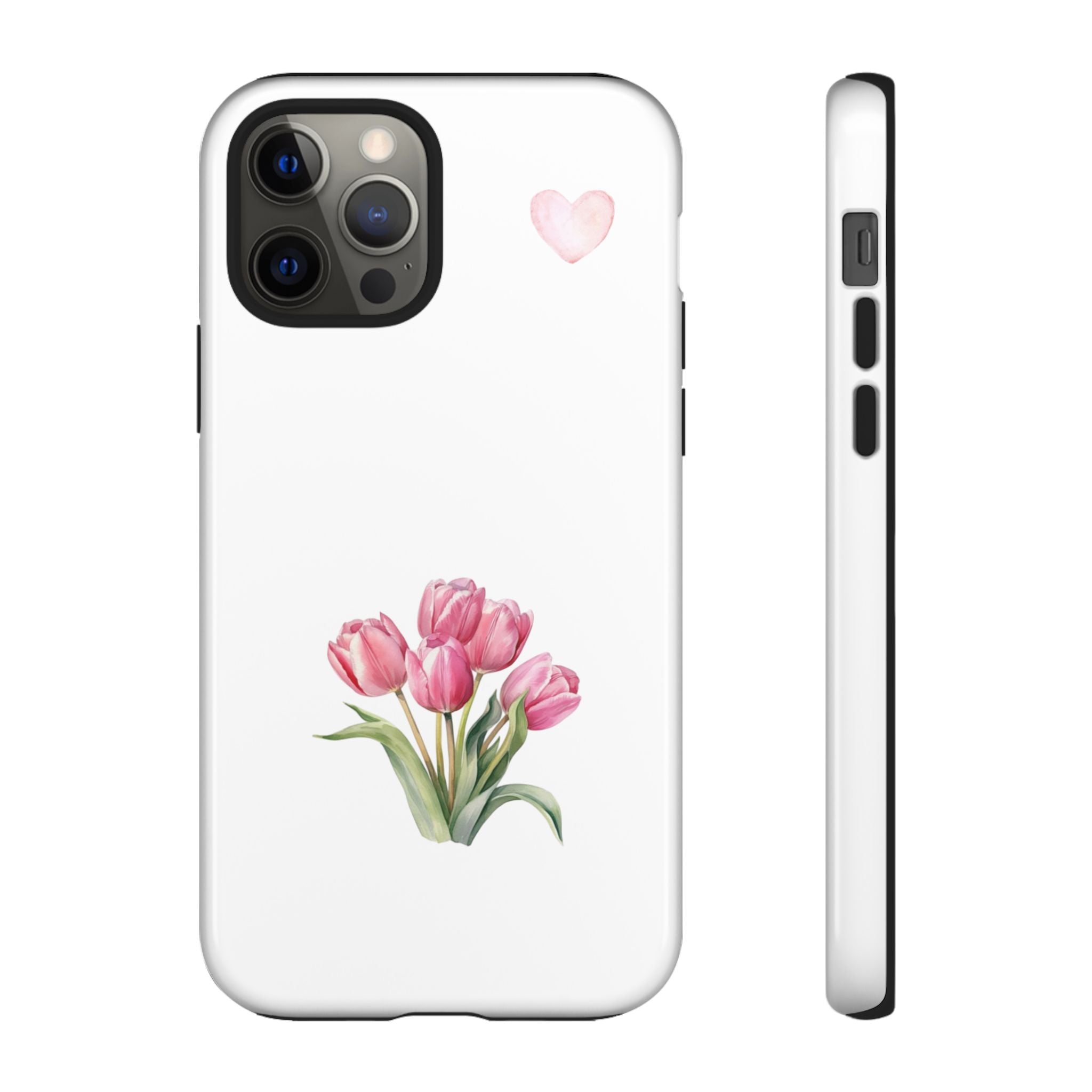 Floral Phone Case with Heart Design, Stylish Protective Case, Gift for Her, Cute Floral iPhone Cover, Elegant Spring Accessory, [...]