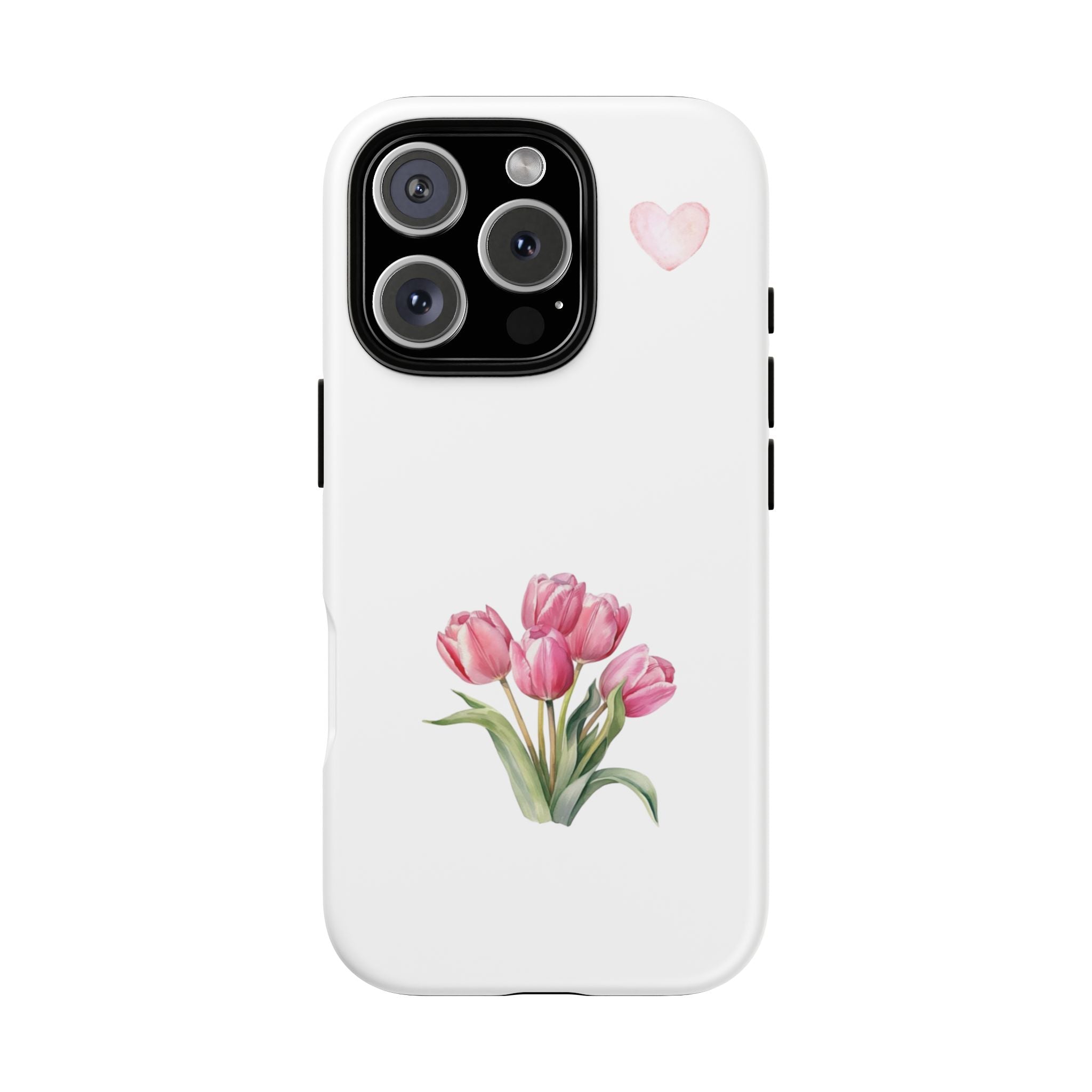 Floral Phone Case with Heart Design, Stylish Protective Case, Gift for Her, Cute Floral iPhone Cover, Elegant Spring Accessory, [...]