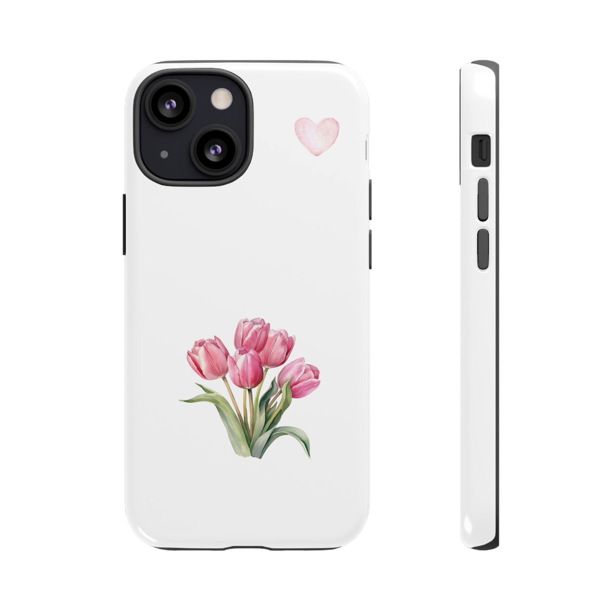 Floral Phone Case with Heart Design, Stylish Protective Case, Gift for Her, Cute Floral iPhone Cover, Elegant Spring Accessory, [...]