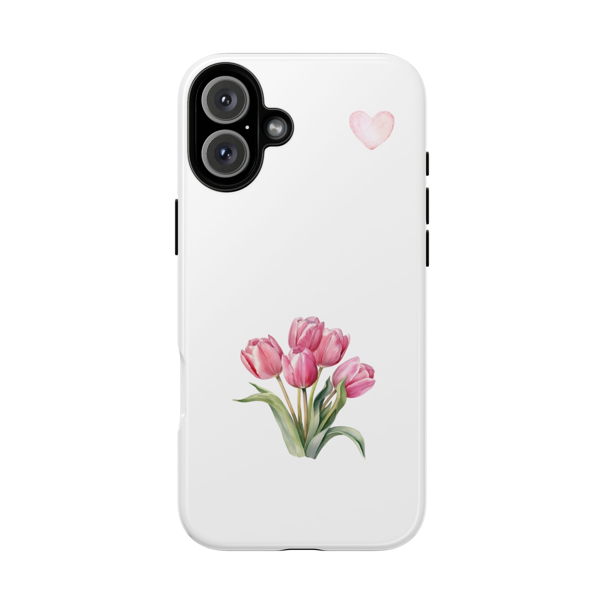 Floral Phone Case with Heart Design, Stylish Protective Case, Gift for Her, Cute Floral iPhone Cover, Elegant Spring Accessory, [...]