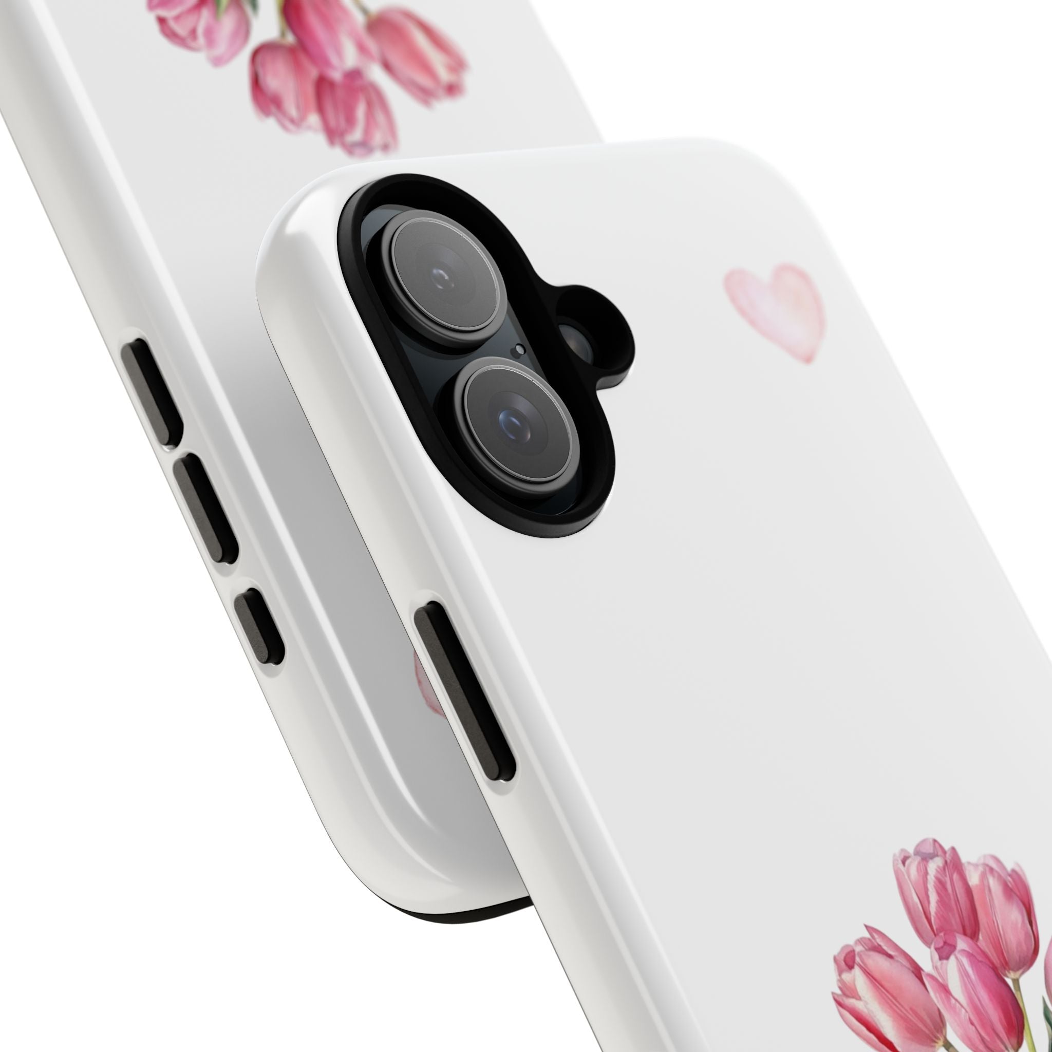 Floral Phone Case with Heart Design, Stylish Protective Case, Gift for Her, Cute Floral iPhone Cover, Elegant Spring Accessory, [...]