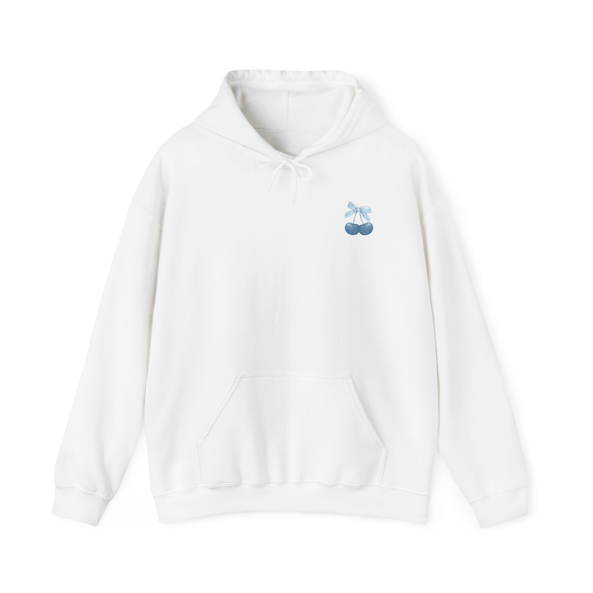 Cherry Bow Sweatshirt, Hoodie, Cozy Pullover, Casual Style, Gifts for Him & Her, Spring Fashion, Lounge Wear