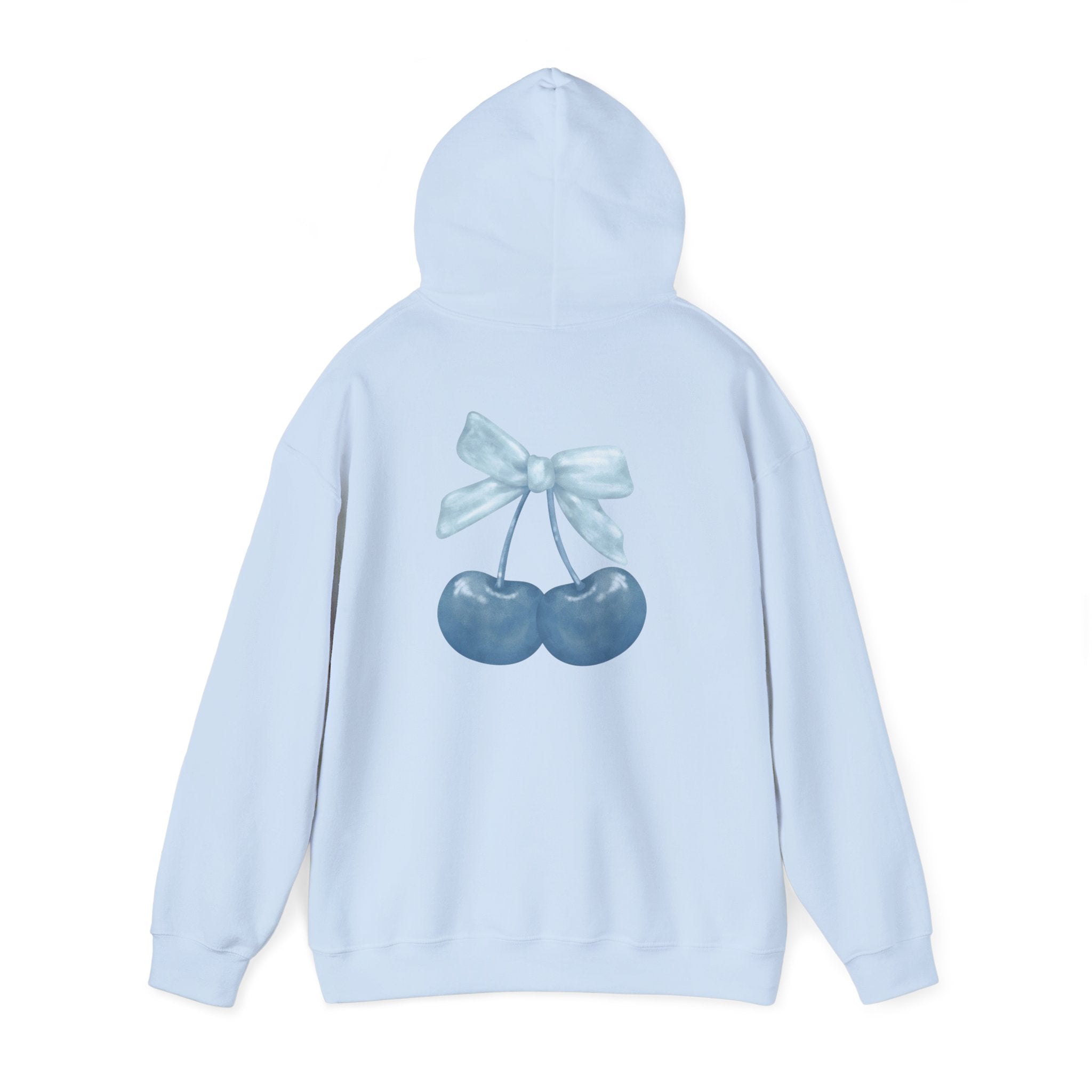 Cherry Bow Sweatshirt, Hoodie, Cozy Pullover, Casual Style, Gifts for Him & Her, Spring Fashion, Lounge Wear