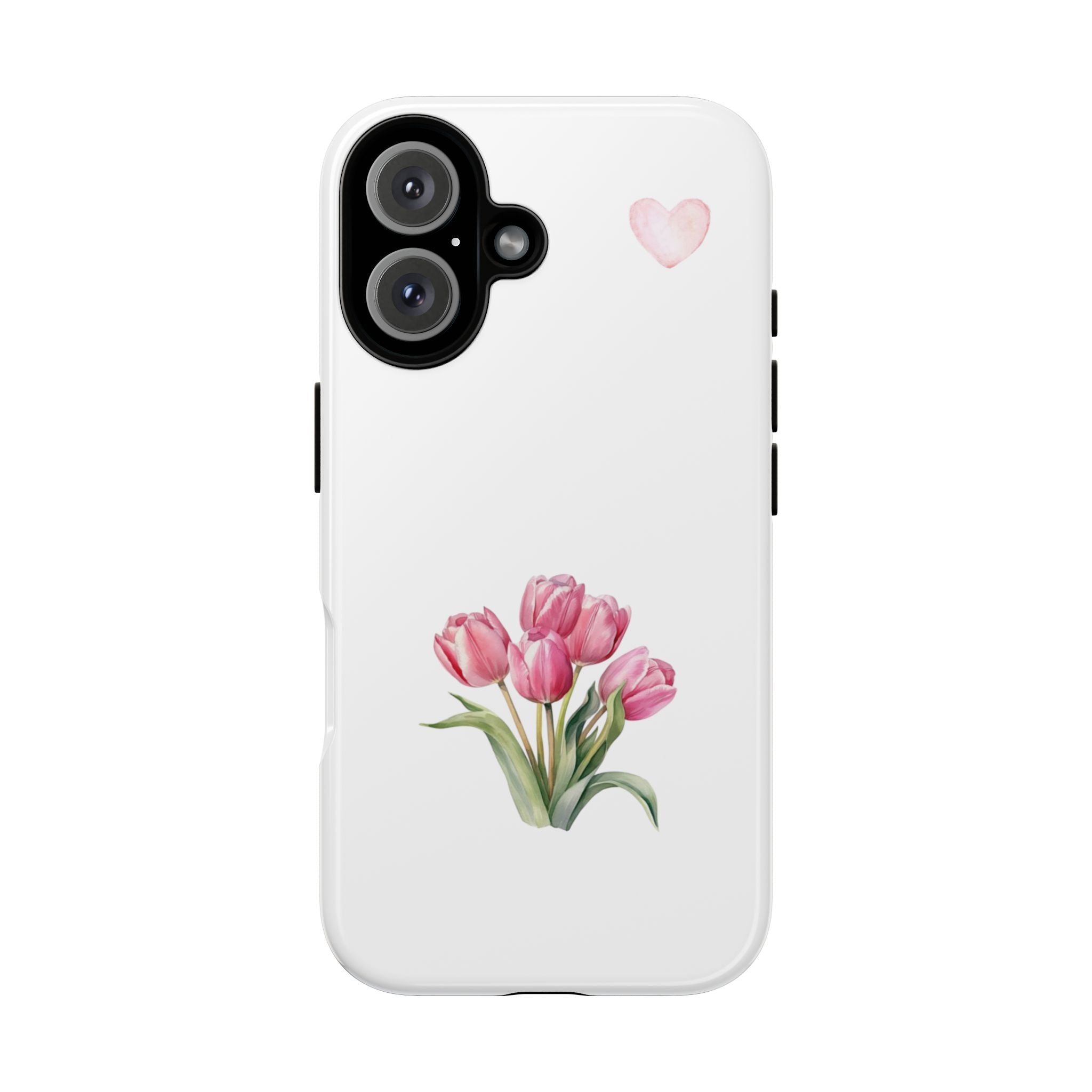 Floral Phone Case with Heart Design, Stylish Protective Case, Gift for Her, Cute Floral iPhone Cover, Elegant Spring Accessory, [...]