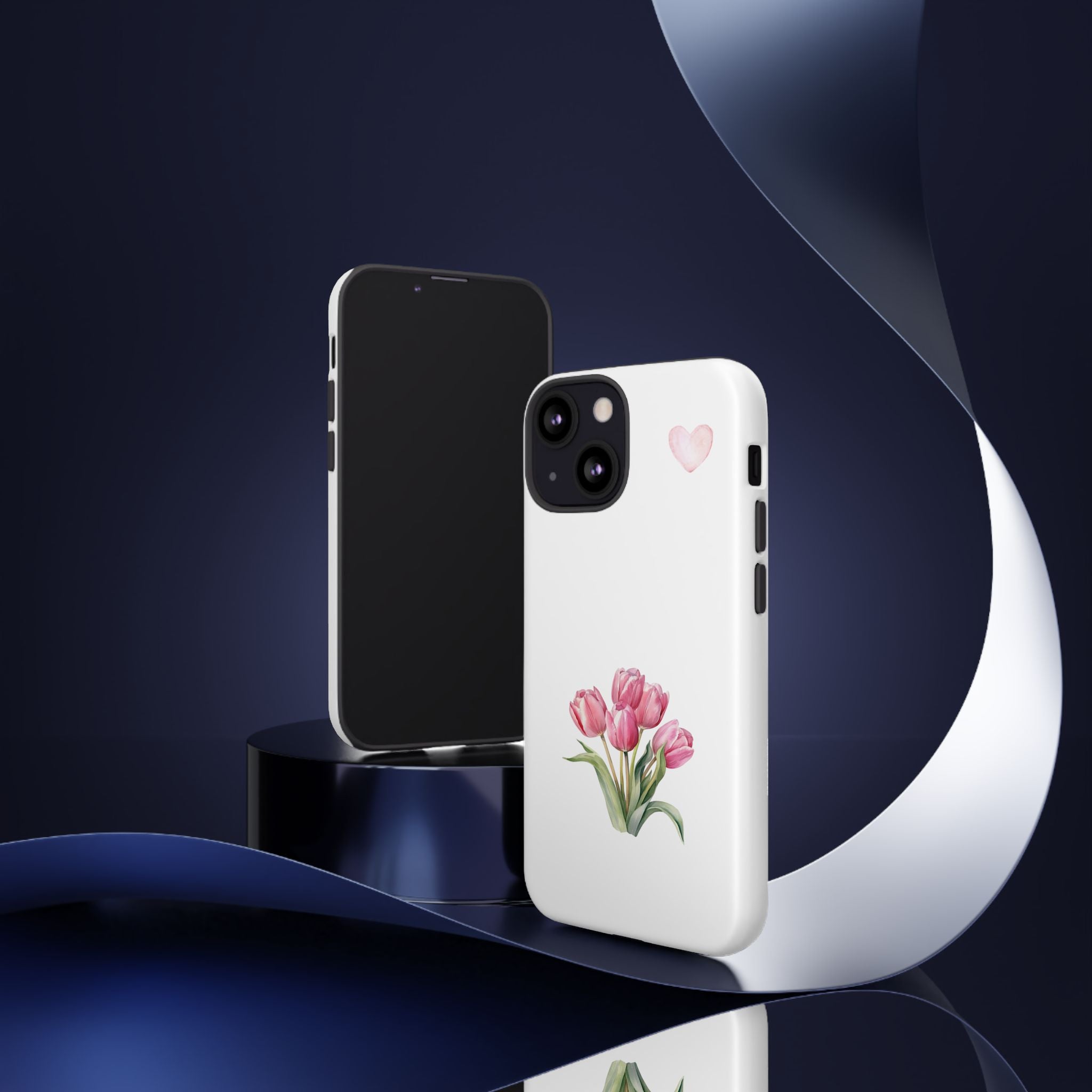 Floral Phone Case with Heart Design, Stylish Protective Case, Gift for Her, Cute Floral iPhone Cover, Elegant Spring Accessory, [...]