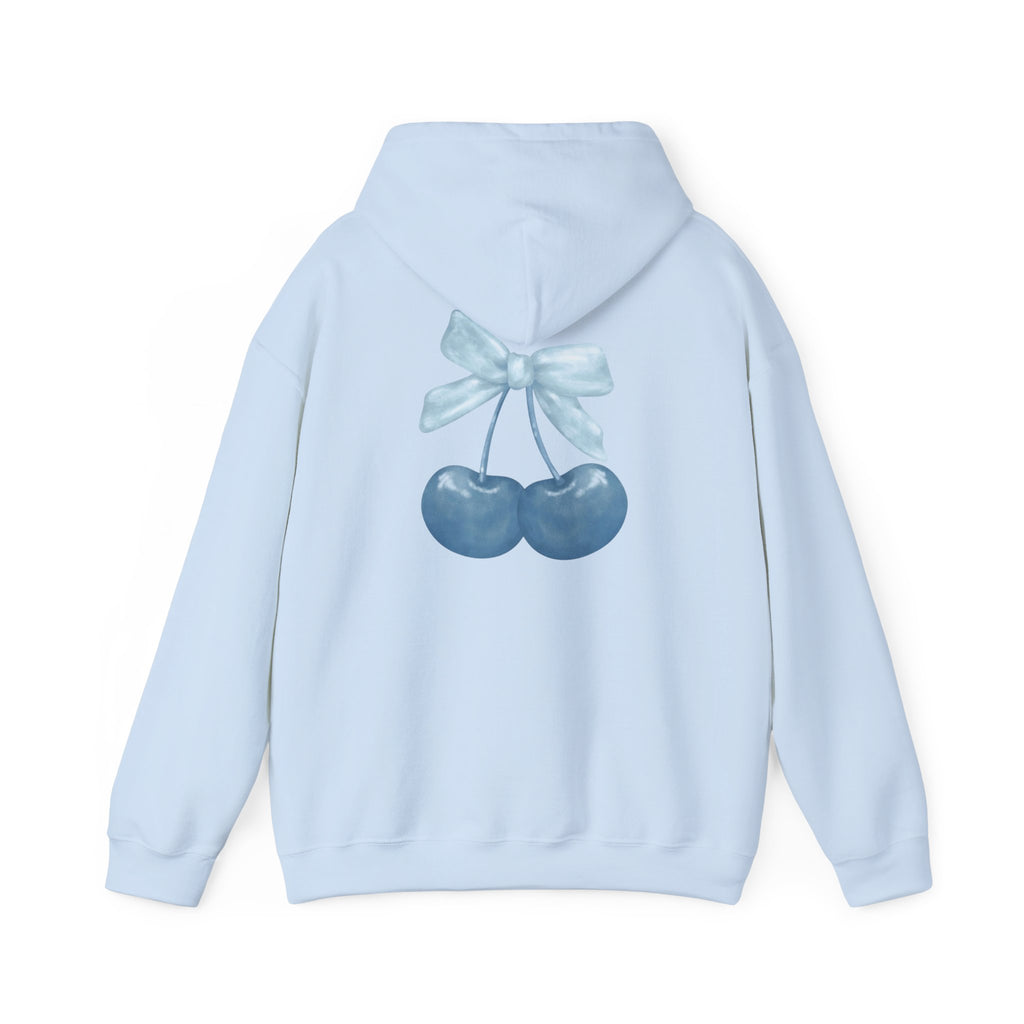 Cherry Bow Sweatshirt, Hoodie, Cozy Pullover, Casual Style, Gifts for Him & Her, Spring Fashion, Lounge Wear