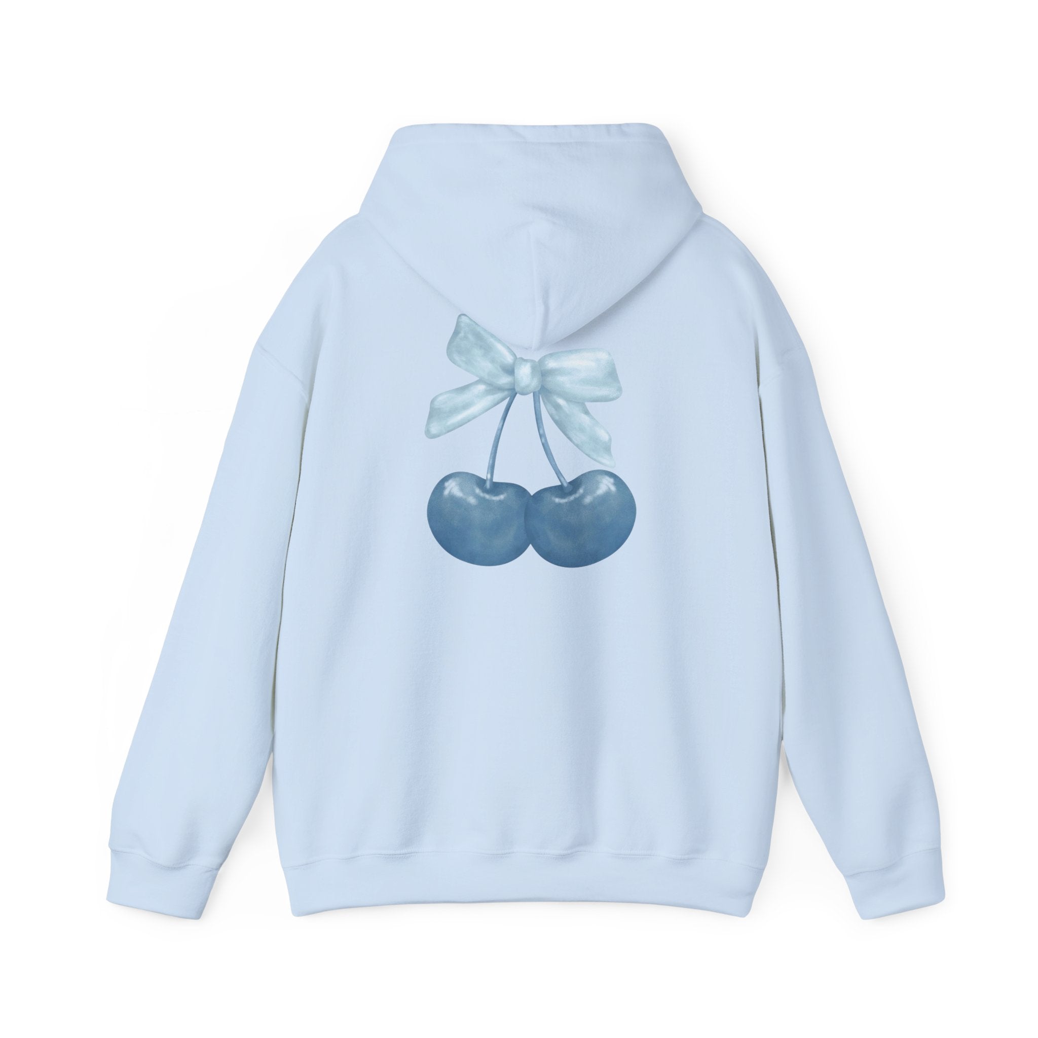 Cherry Bow Sweatshirt, Hoodie, Cozy Pullover, Casual Style, Gifts for Him & Her, Spring Fashion, Lounge Wear