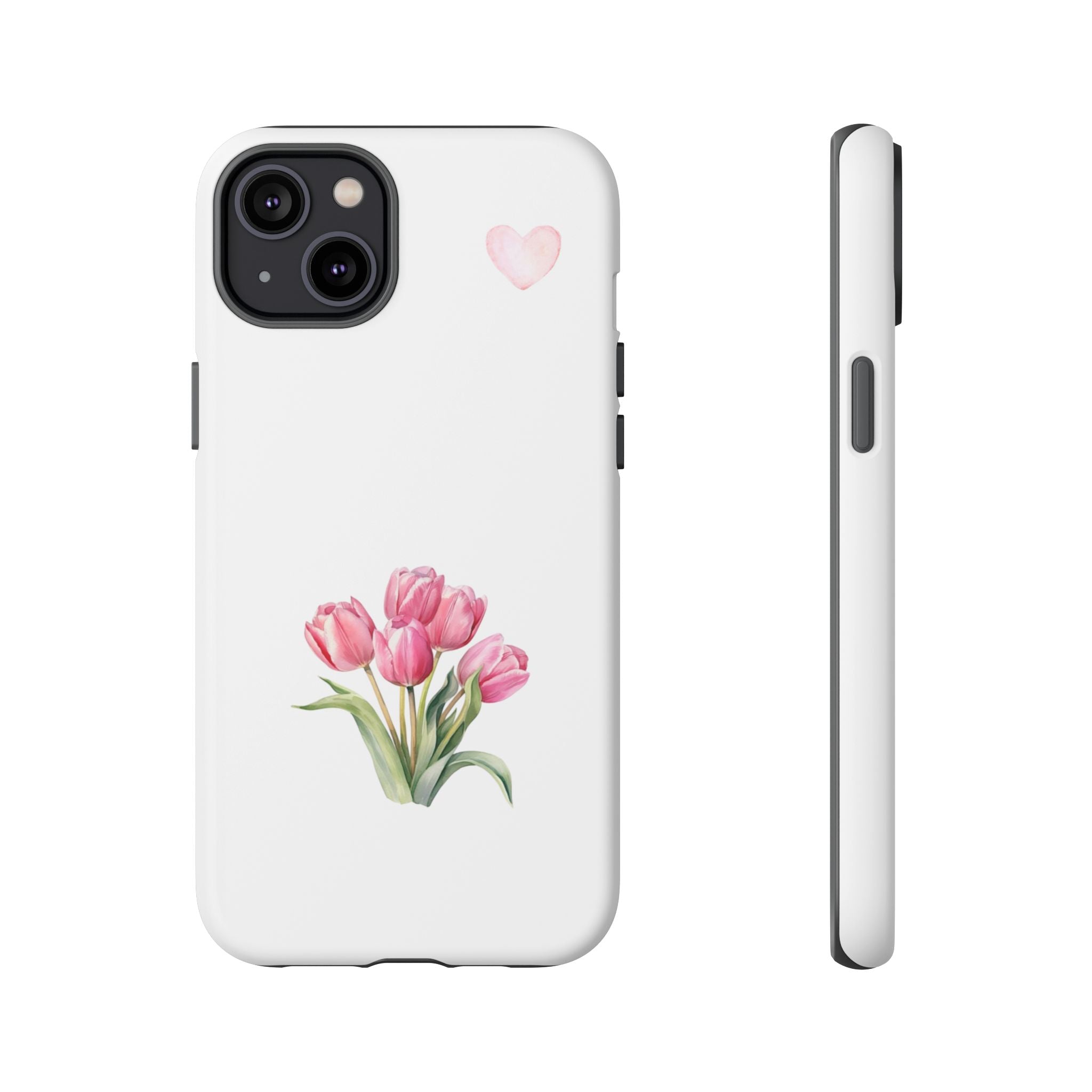 Floral Phone Case with Heart Design, Stylish Protective Case, Gift for Her, Cute Floral iPhone Cover, Elegant Spring Accessory, [...]
