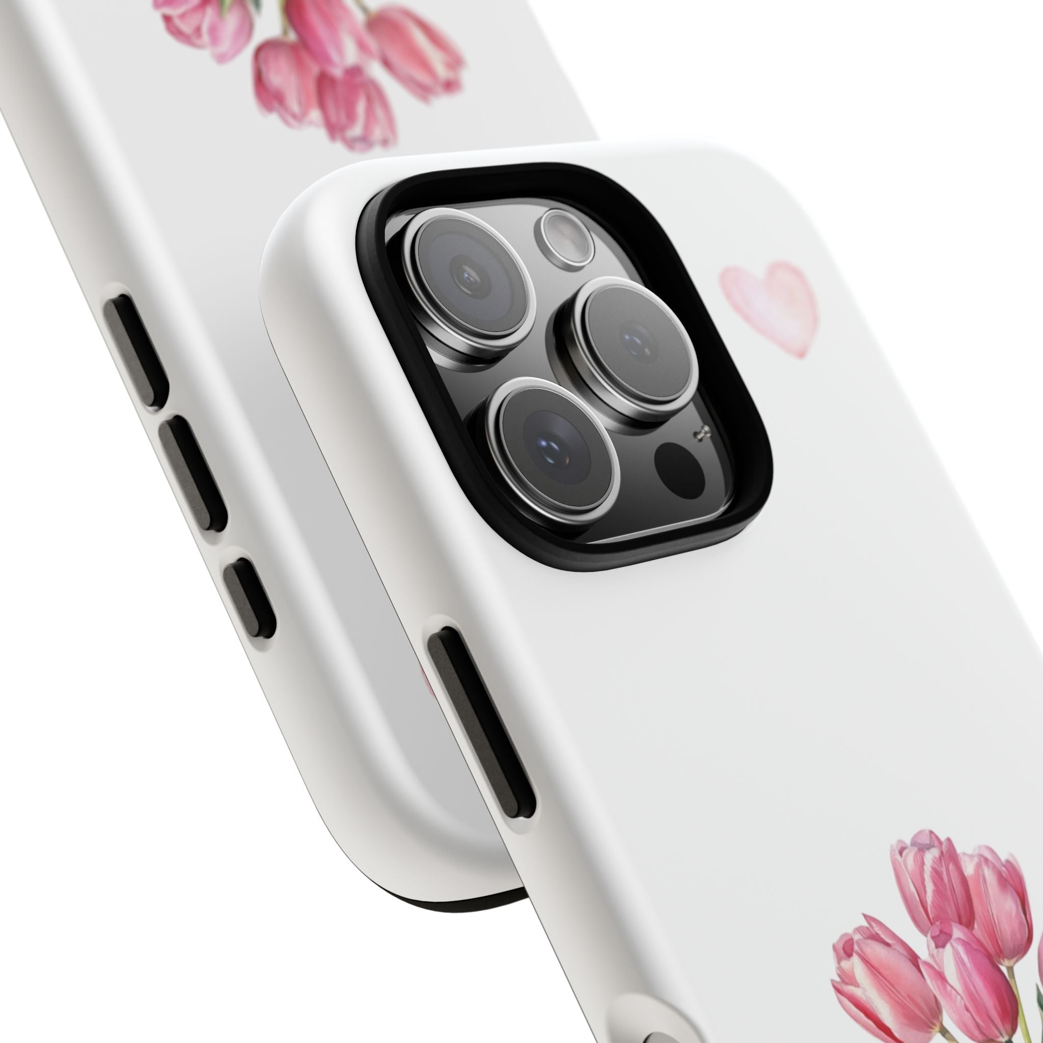 Floral Phone Case with Heart Design, Stylish Protective Case, Gift for Her, Cute Floral iPhone Cover, Elegant Spring Accessory, [...]