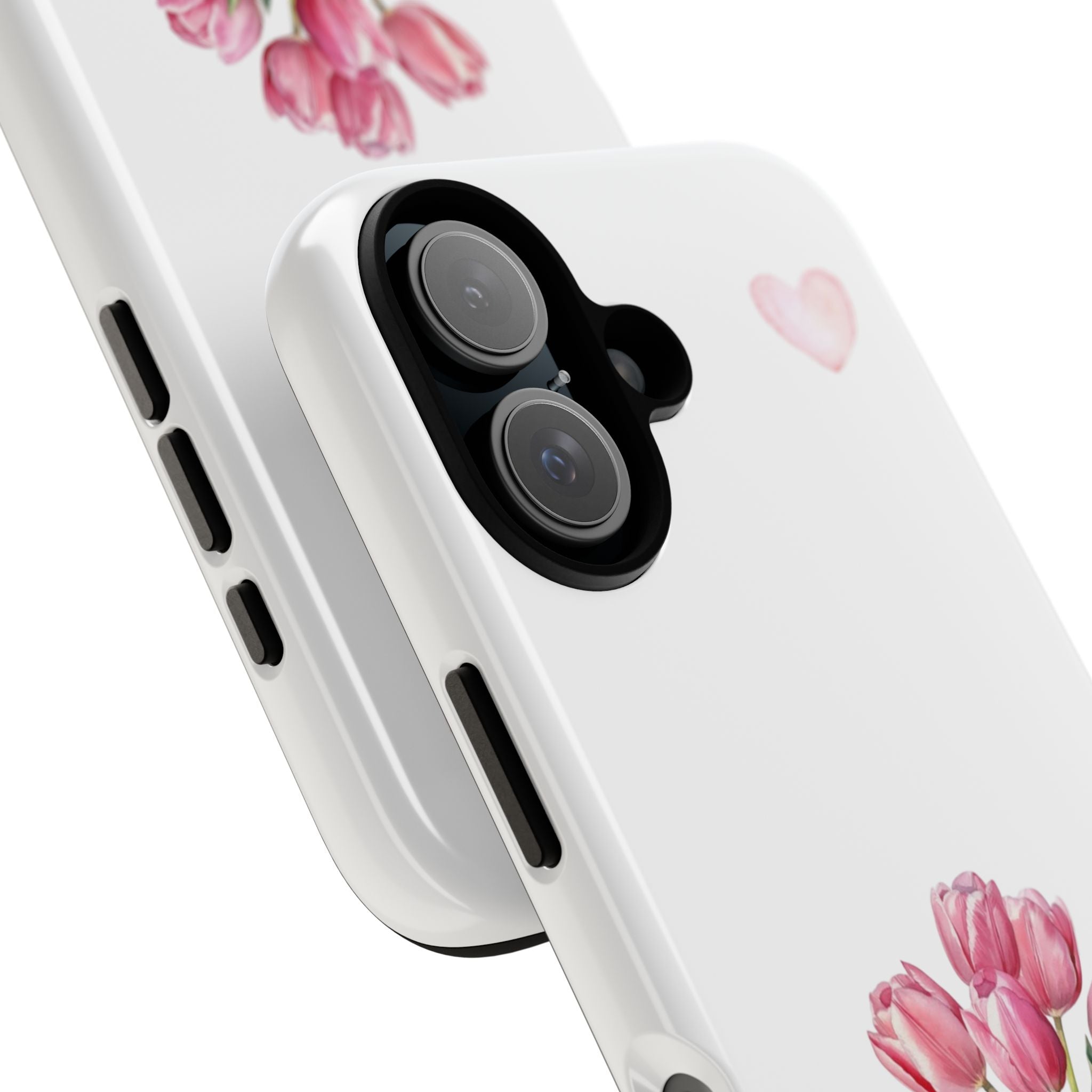 Floral Phone Case with Heart Design, Stylish Protective Case, Gift for Her, Cute Floral iPhone Cover, Elegant Spring Accessory, [...]