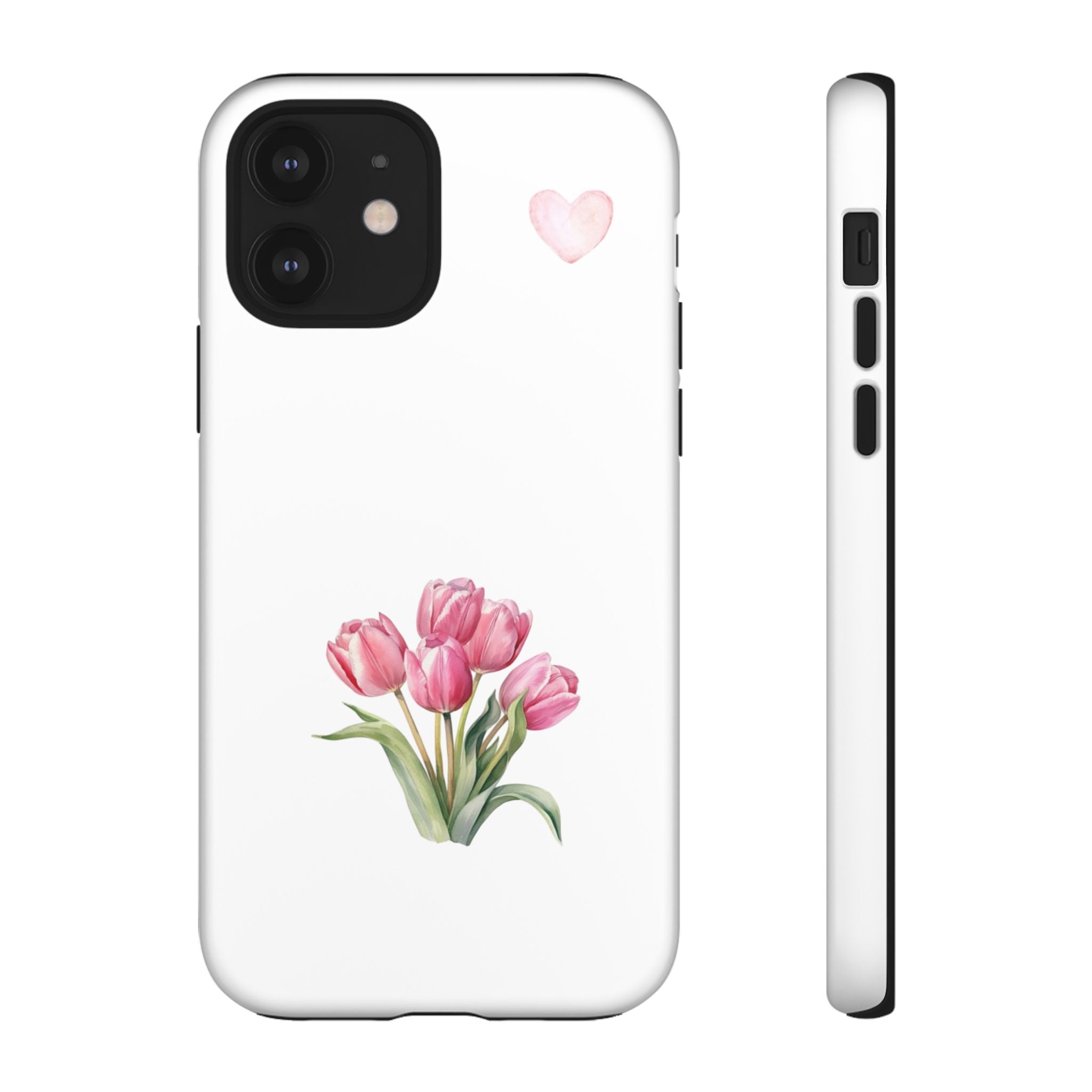 Floral Phone Case with Heart Design, Stylish Protective Case, Gift for Her, Cute Floral iPhone Cover, Elegant Spring Accessory, [...]