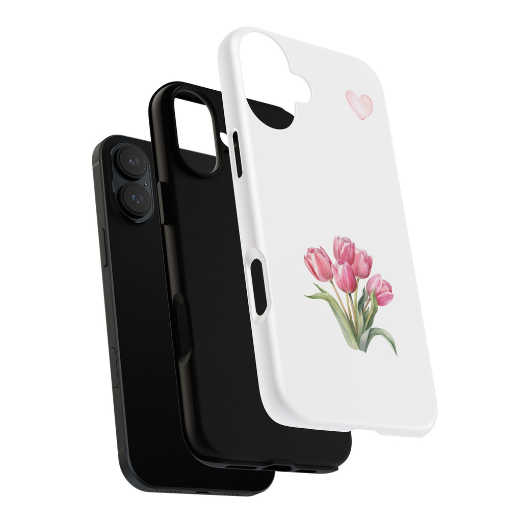 Floral Phone Case with Heart Design, Stylish Protective Case, Gift for Her, Cute Floral iPhone Cover, Elegant Spring Accessory, [...]