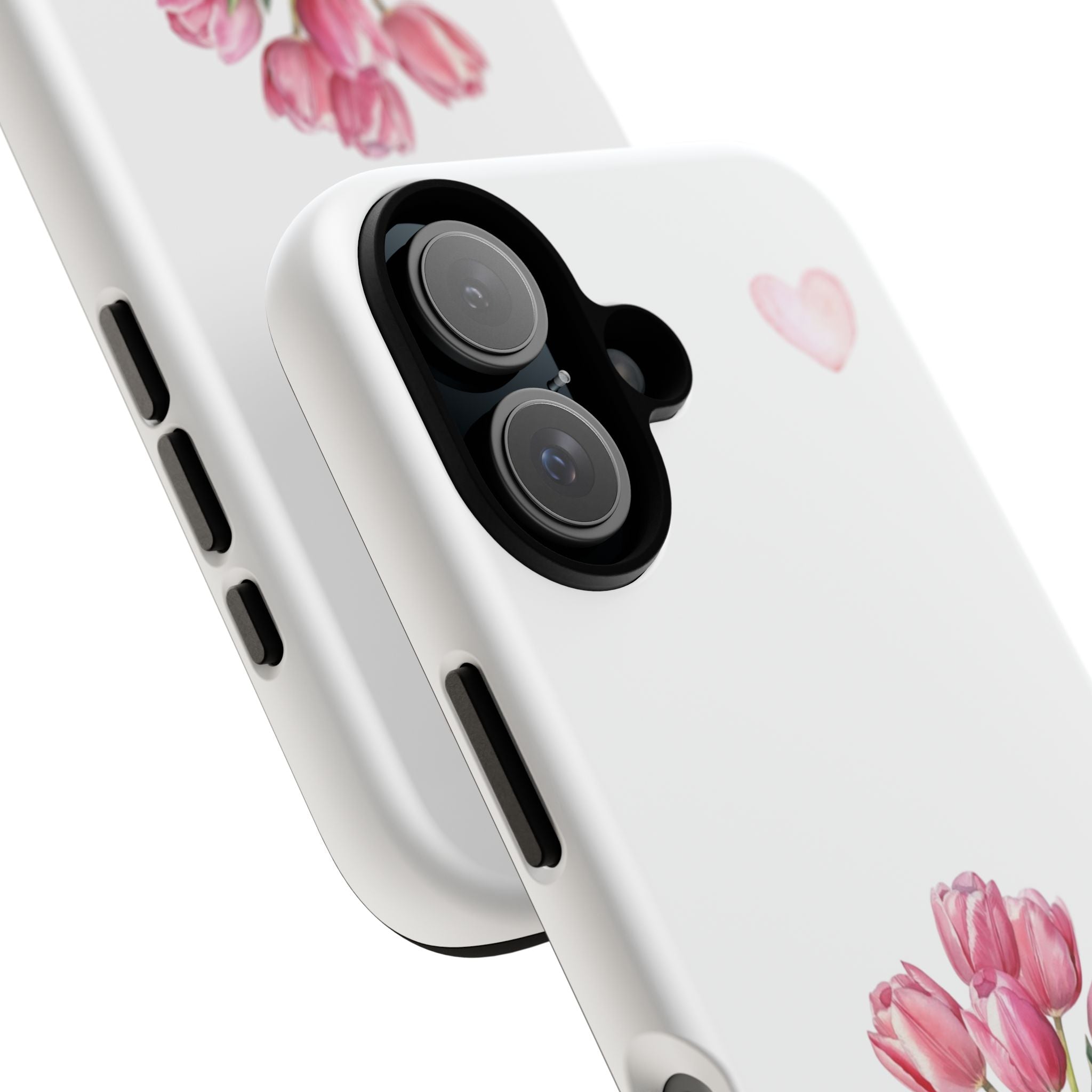 Floral Phone Case with Heart Design, Stylish Protective Case, Gift for Her, Cute Floral iPhone Cover, Elegant Spring Accessory, [...]