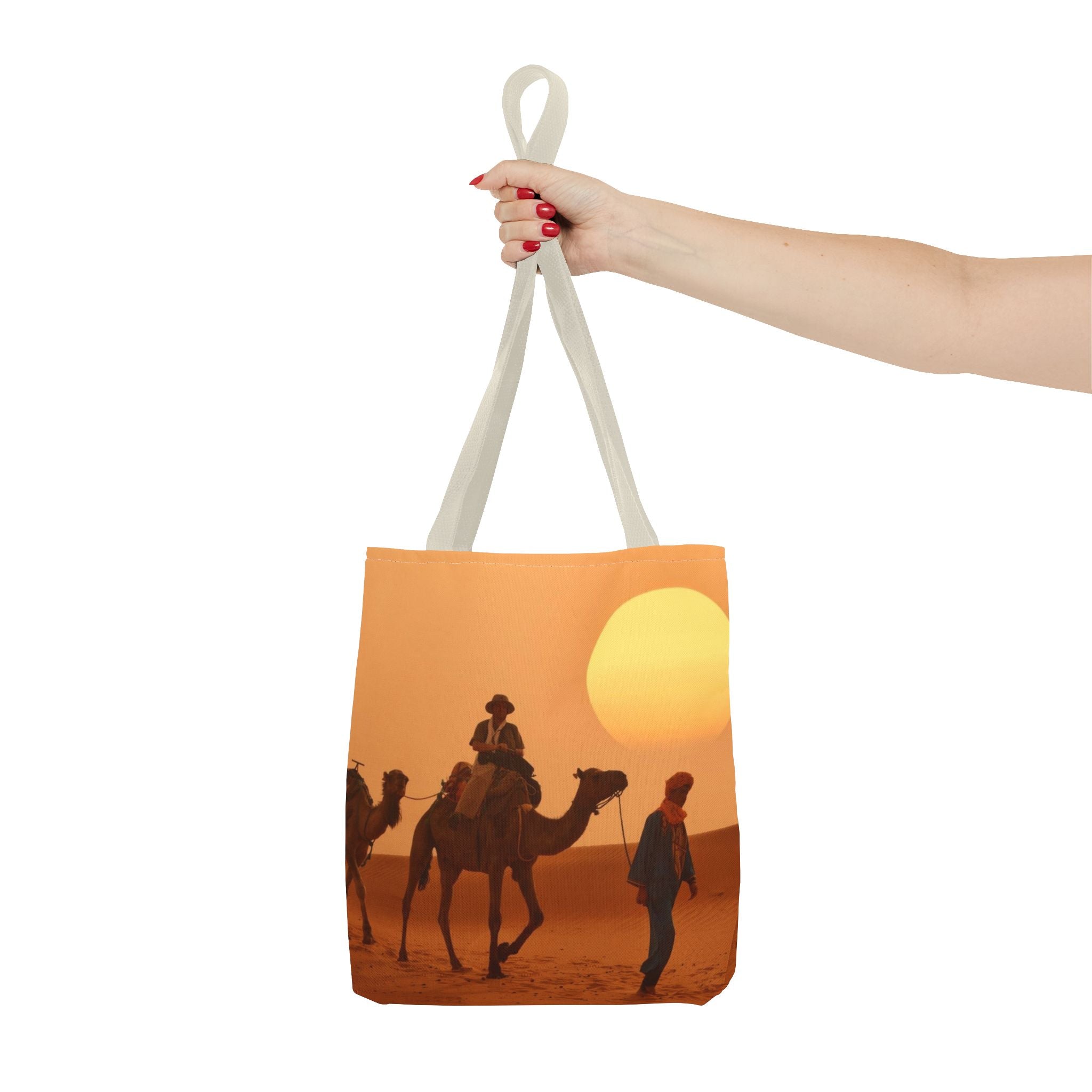 Morrocco design,Desert Sunset Tote Bag, Unique Beach Bag, Camel Print Market Tote, Eco-Friendly Shopper, Boho Style Carryall