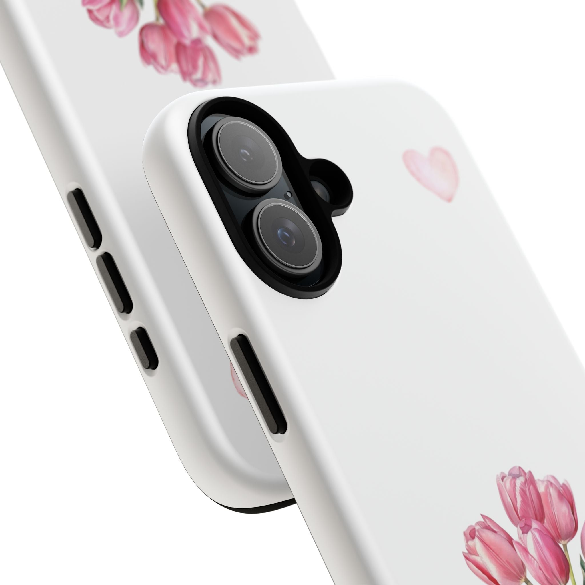 Floral Phone Case with Heart Design, Stylish Protective Case, Gift for Her, Cute Floral iPhone Cover, Elegant Spring Accessory, [...]