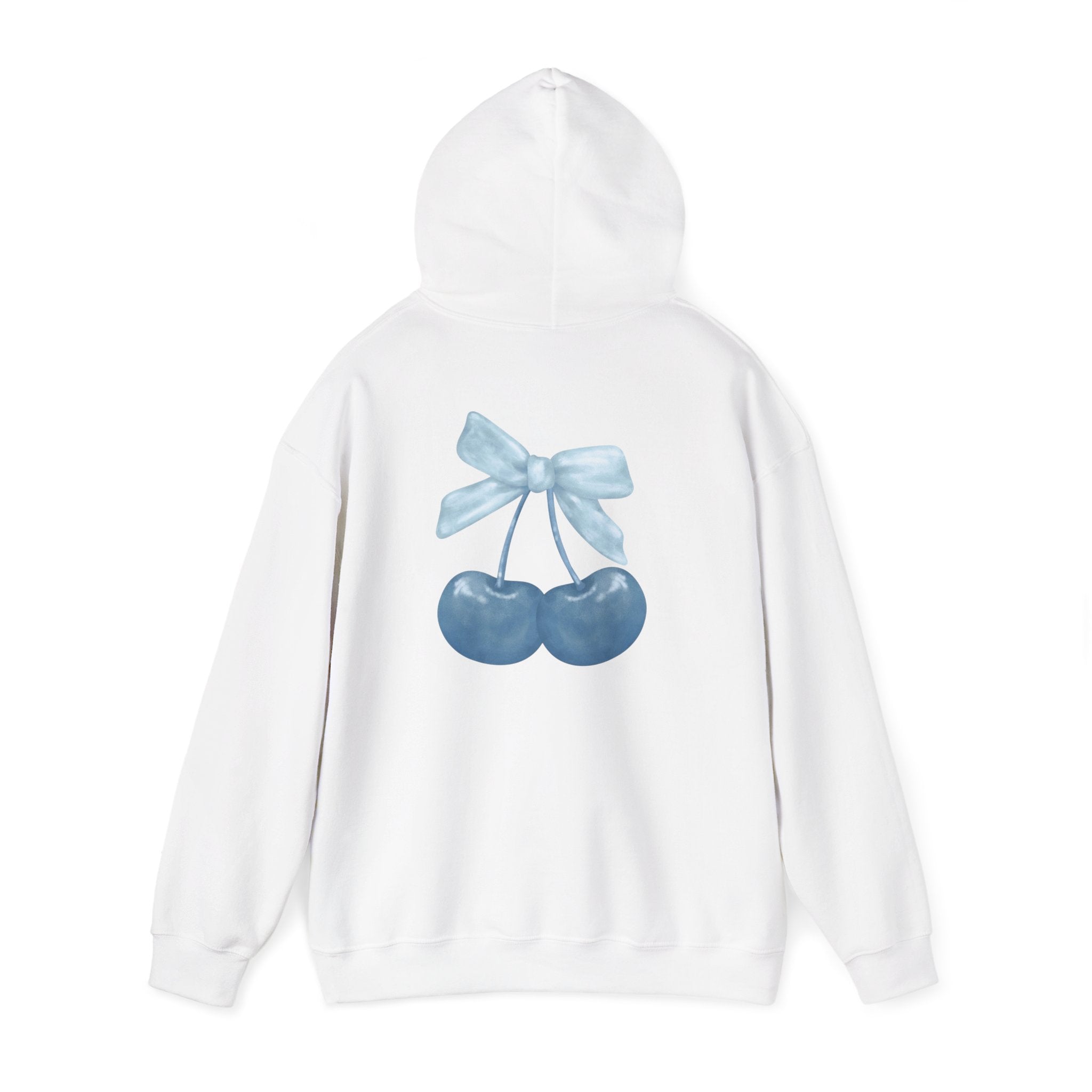 Cherry Bow Sweatshirt, Hoodie, Cozy Pullover, Casual Style, Gifts for Him & Her, Spring Fashion, Lounge Wear