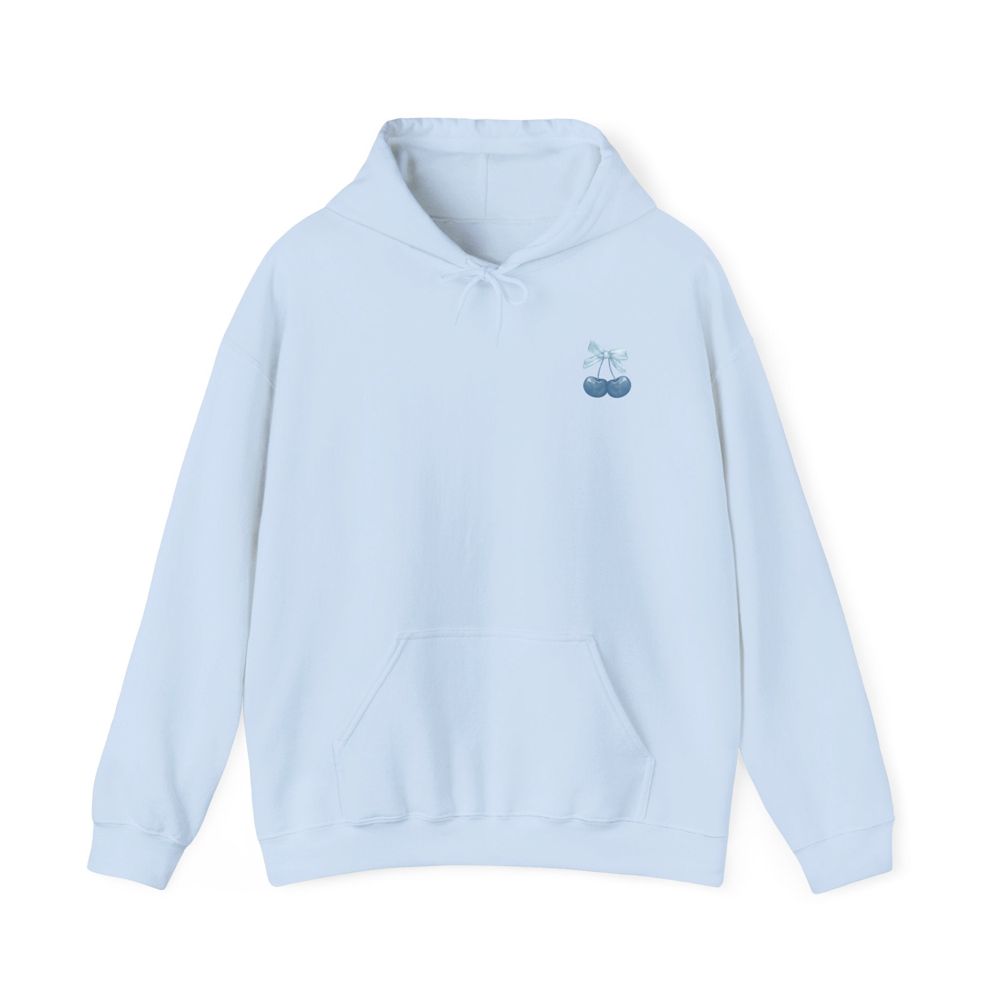 Cherry Bow Sweatshirt, Hoodie, Cozy Pullover, Casual Style, Gifts for Him & Her, Spring Fashion, Lounge Wear