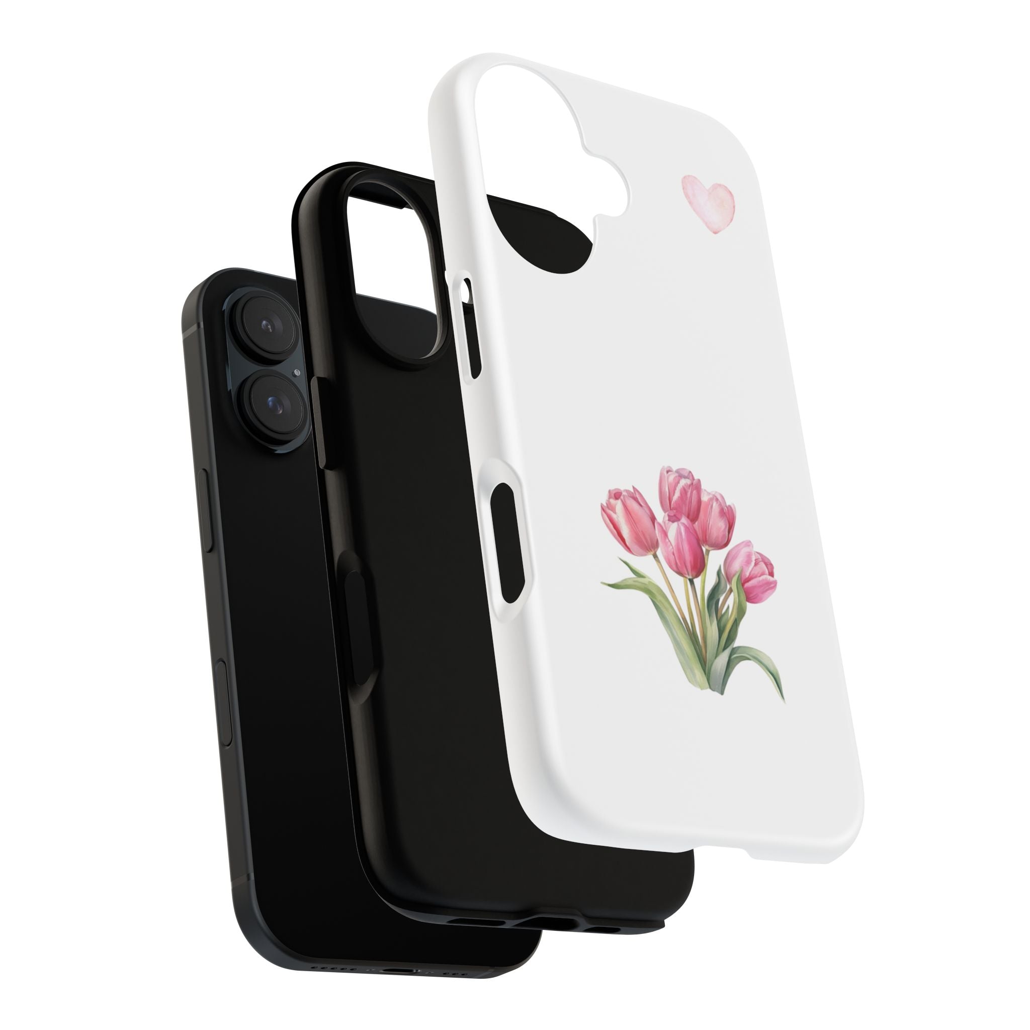 Floral Phone Case with Heart Design, Stylish Protective Case, Gift for Her, Cute Floral iPhone Cover, Elegant Spring Accessory, [...]