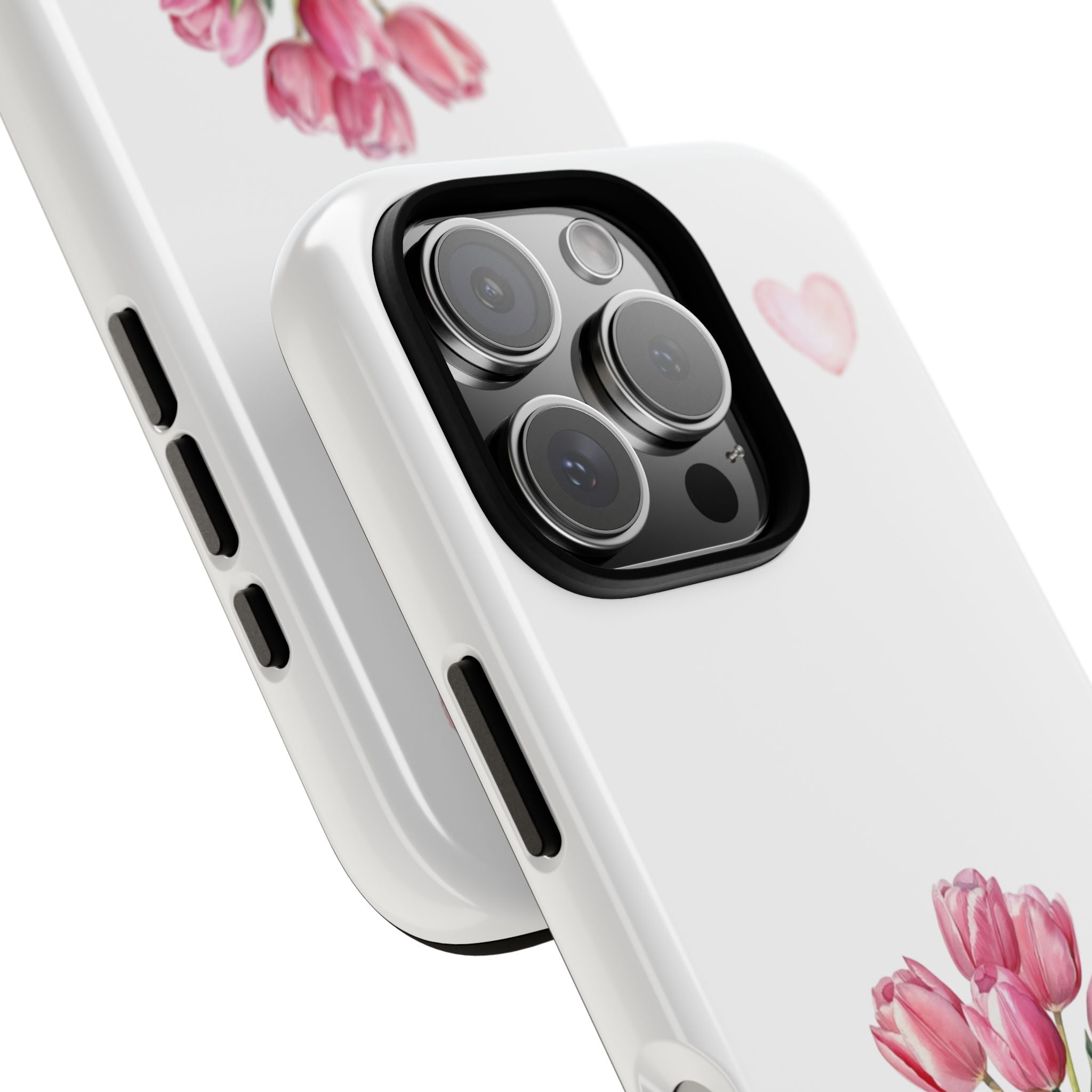 Floral Phone Case with Heart Design, Stylish Protective Case, Gift for Her, Cute Floral iPhone Cover, Elegant Spring Accessory, [...]