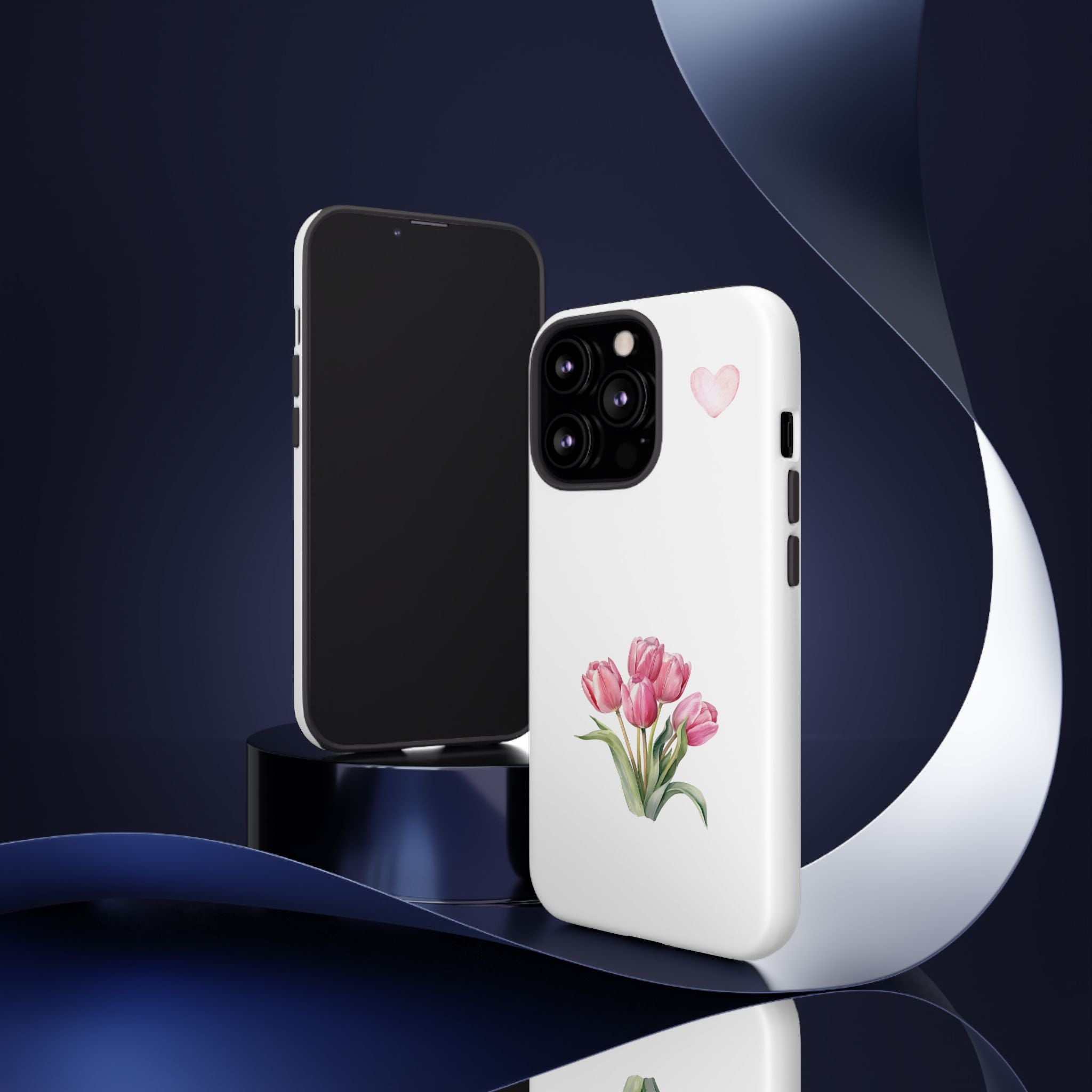 Floral Phone Case with Heart Design, Stylish Protective Case, Gift for Her, Cute Floral iPhone Cover, Elegant Spring Accessory, [...]